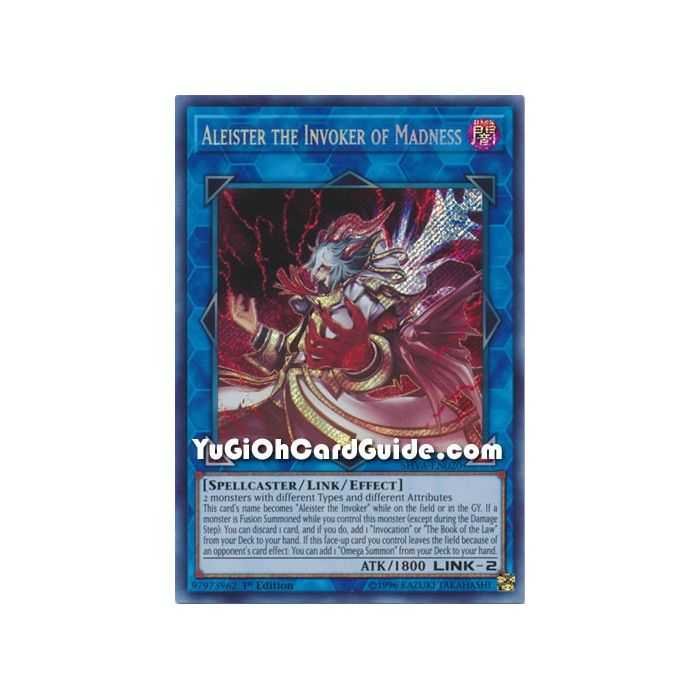 Alesiter the Invoker Madness (Secret Rare) – Shadows In Valhalla | Carta YUGIOH en México