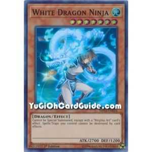 White Dragon Ninja (Super Rare) – Shadows In Valhalla | Carta YUGIOH en México