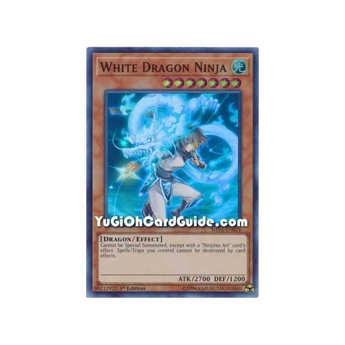White Dragon Ninja (Super Rare) – Shadows In Valhalla | Carta YUGIOH en México