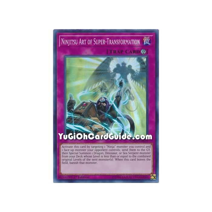 Ninjitsu Art of Super-Transformation (Super Rare) – Shadows In Valhalla | Carta YUGIOH en México