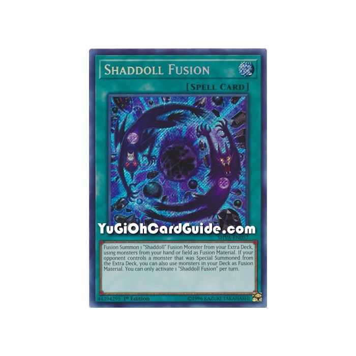 Shaddoll Fusion (Secret Rare) – Shadows In Valhalla | Carta YUGIOH en México