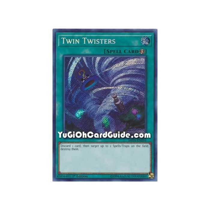 Twin Twisters (Secret Rare) – Shadows In Valhalla | Carta YUGIOH en México