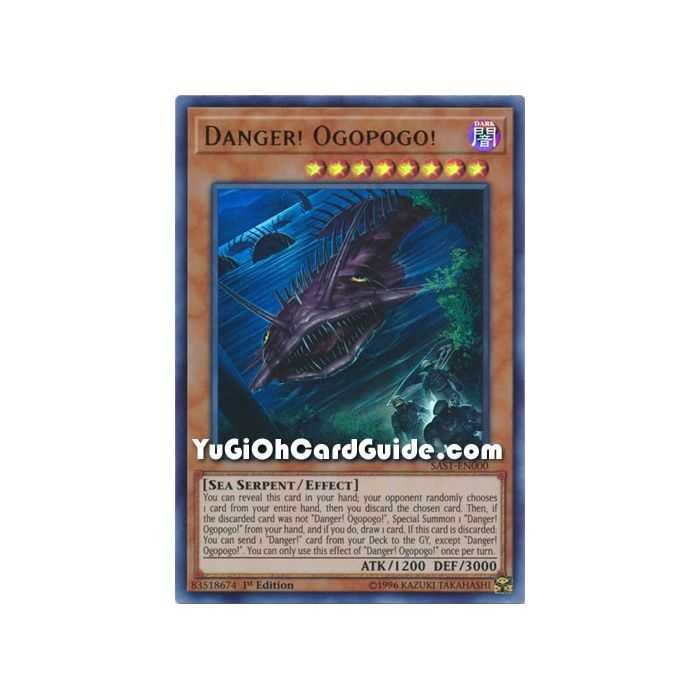 Danger! Ogopogo! (Ultra Rare) – Savage Strike | Carta YUGIOH en México