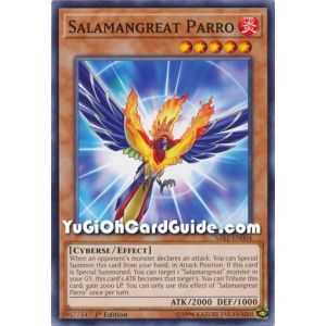 Salamangreat Parro (Common) – Savage Strike | Carta YUGIOH en México