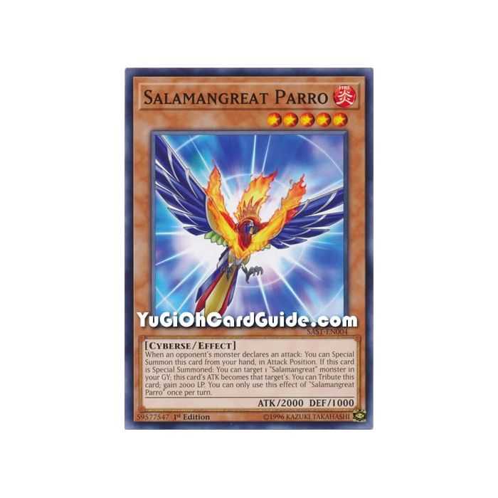 Salamangreat Parro (Common) – Savage Strike | Carta YUGIOH en México