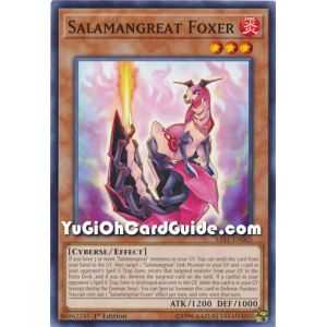 Salamangreat Foxer (Common) – Savage Strike | Carta YUGIOH en México