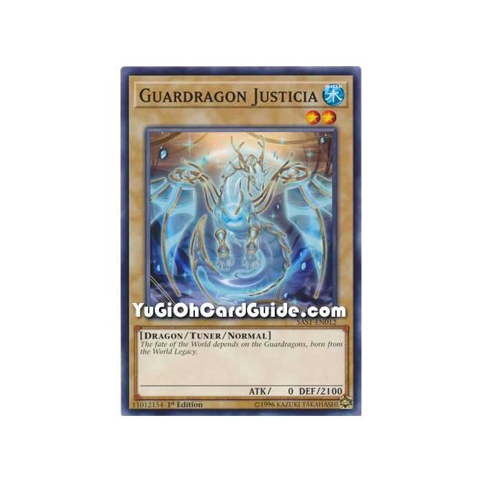 Guardragon Justicia (Common) – Savage Strike | Carta YUGIOH en México