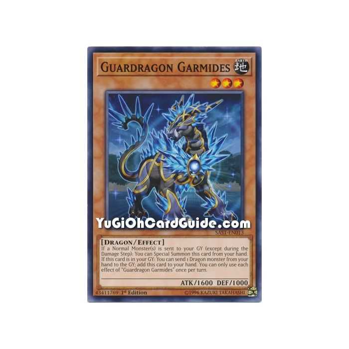 Guardragon Garmides (Common) – Savage Strike | Carta YUGIOH en México