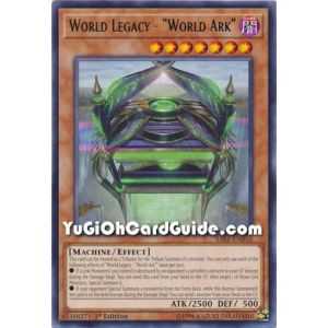 World Legacy - "World Ark" (Rare) – Savage Strike | Carta YUGIOH en México