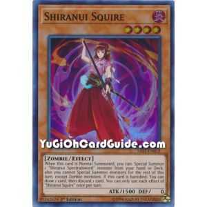 Shiranui Squire (Super Rare) – Savage Strike | Carta YUGIOH en México