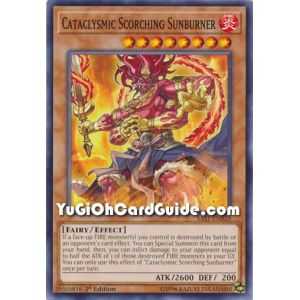 Cataclysmic Scorching Sunburner (Common) – Savage Strike | Carta YUGIOH en México