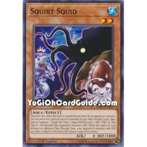 Squirt Squid (Common) – Savage Strike | Carta YUGIOH en México