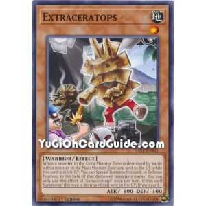 Extraceratops (Common) – Savage Strike | Carta YUGIOH en México