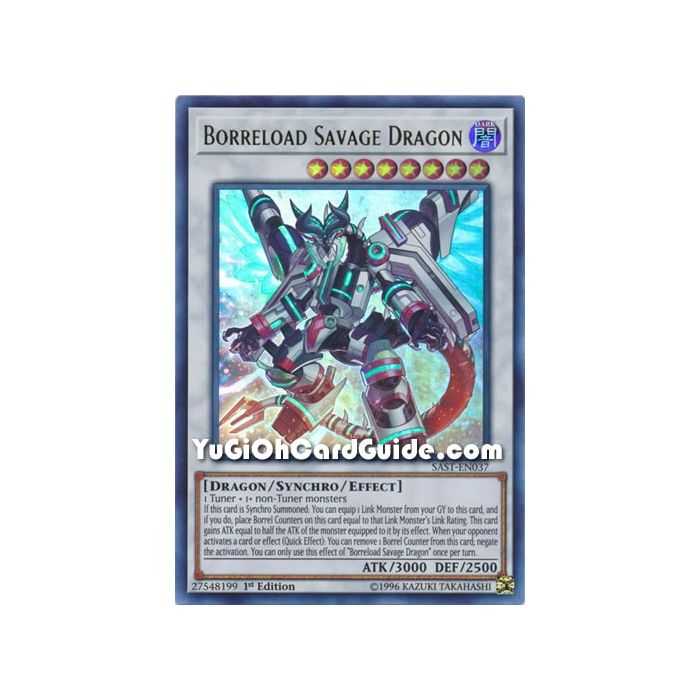 Borreload Savage Dragon (Ultra Rare) – Savage Strike | Carta YUGIOH en México