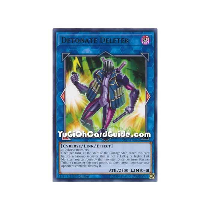 Detonate Deleter (Rare) – Savage Strike | Carta YUGIOH en México