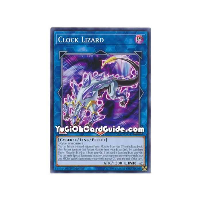 Closck Lizard (Common) – Savage Strike | Carta YUGIOH en México