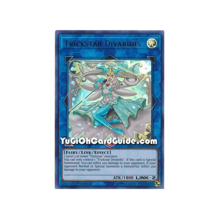 Trickstar Divaridis (Ultra Rare) – Savage Strike | Carta YUGIOH en México