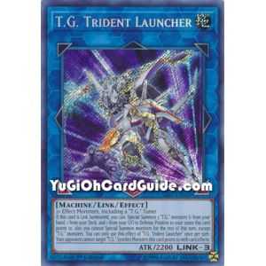 T.G. Trident Launcher (Secret Rare) – Savage Strike | Carta YUGIOH en México