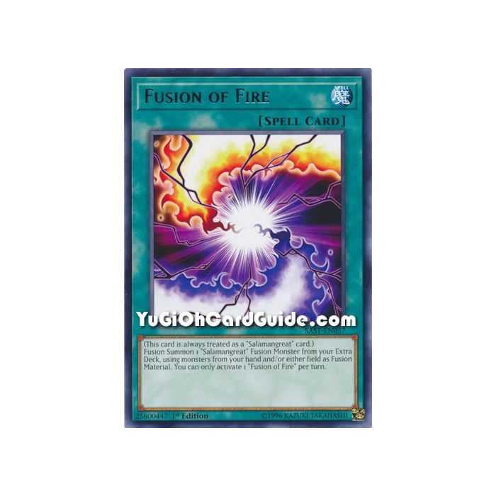 Fusion of Fire (Rare) – Savage Strike | Carta YUGIOH en México