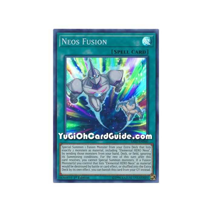 Neos Fusion (Super Rare) – Savage Strike | Carta YUGIOH en México