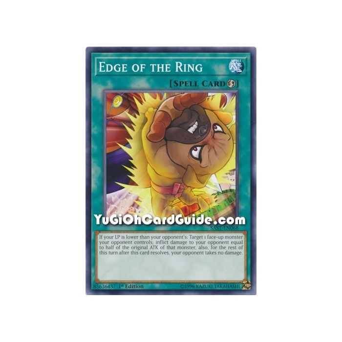 Edge of the Ring (Common) – Savage Strike | Carta YUGIOH en México