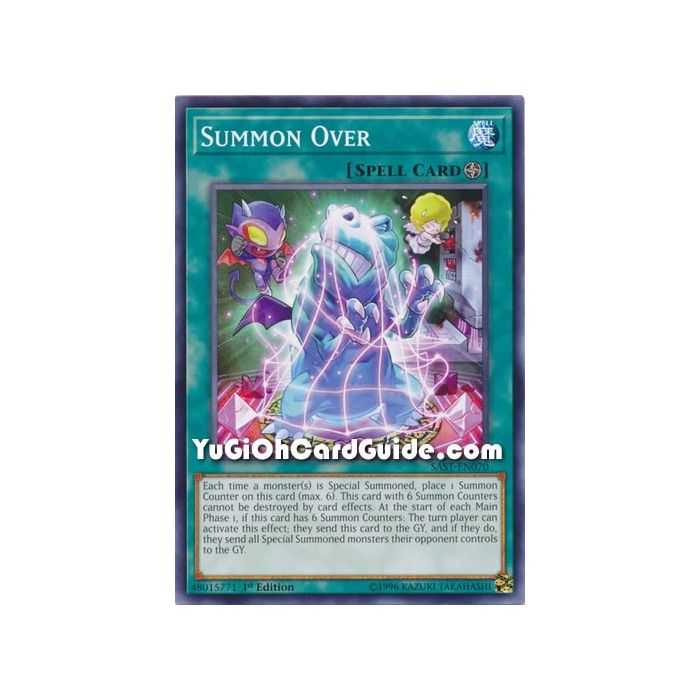 Summon Over (Common) – Savage Strike | Carta YUGIOH en México