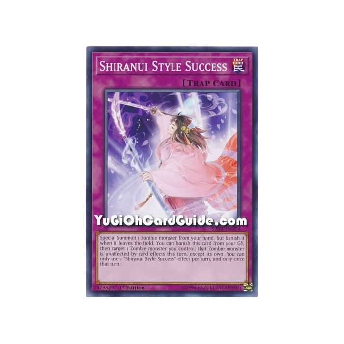 Shiranui Style Success (Common) – Savage Strike | Carta YUGIOH en México