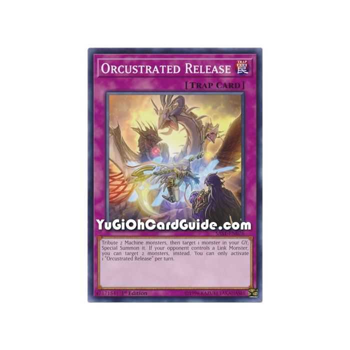 Orcustrated Release (Common) – Savage Strike | Carta YUGIOH en México