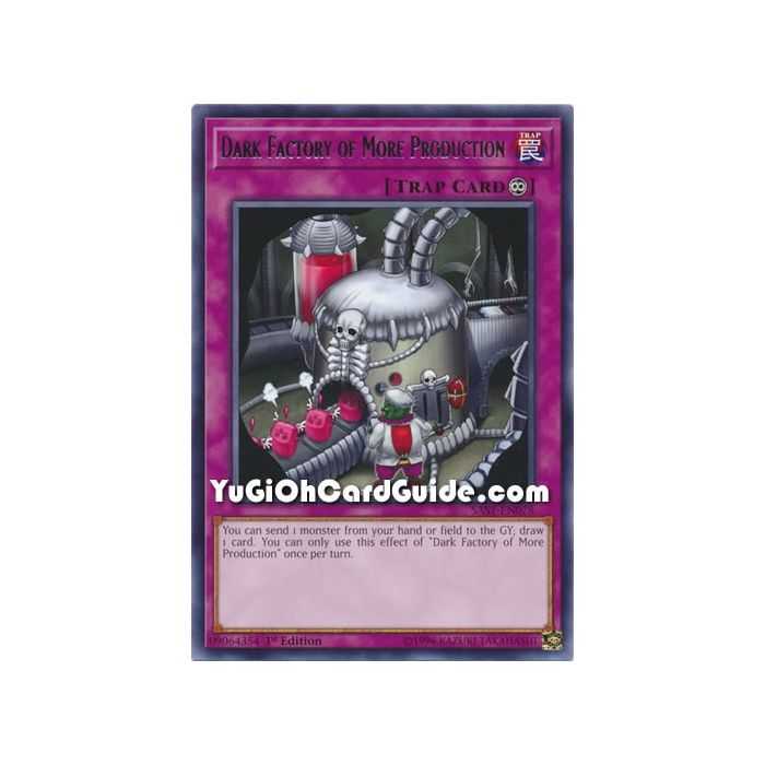 Dark Factory of More Production (Rare) – Savage Strike | Carta YUGIOH en México
