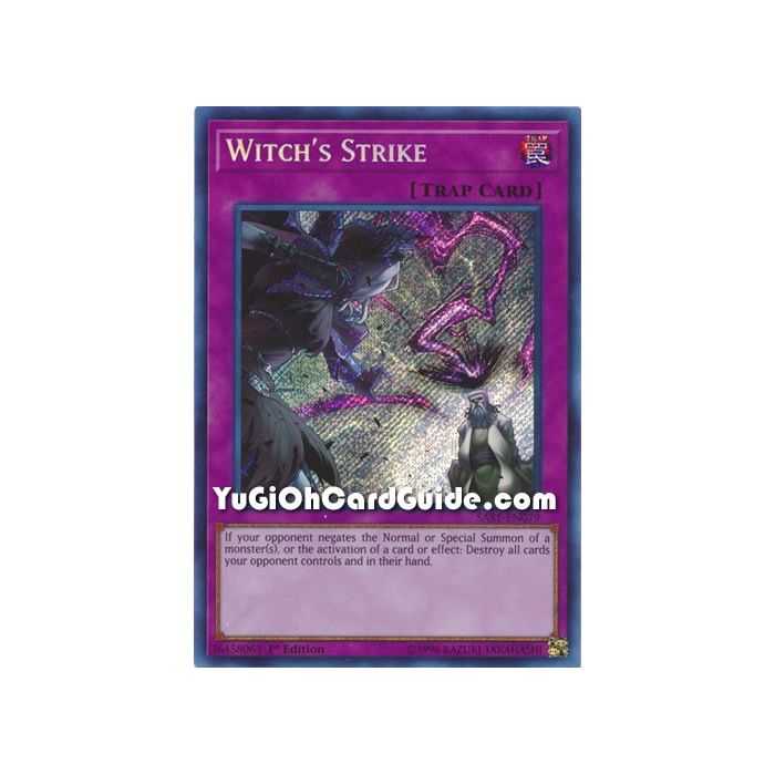 Witch's Strike (Secret Rare) – Savage Strike | Carta YUGIOH en México