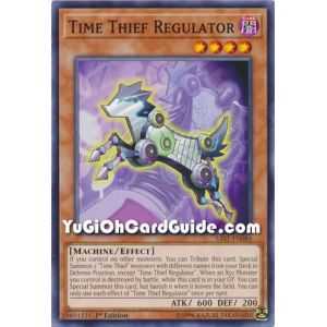 Time Thief Regulator (Common) – Savage Strike | Carta YUGIOH en México