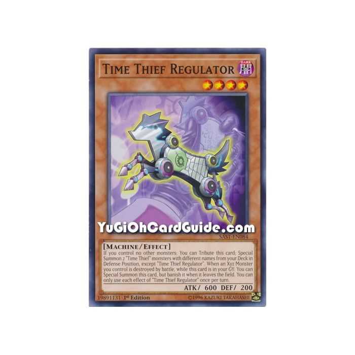 Time Thief Regulator (Common) – Savage Strike | Carta YUGIOH en México