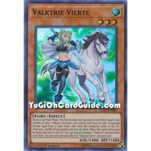 Valkyrie Vierte (Super Rare) – Savage Strike | Carta YUGIOH en México