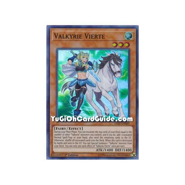 Valkyrie Vierte (Super Rare) – Savage Strike | Carta YUGIOH en México
