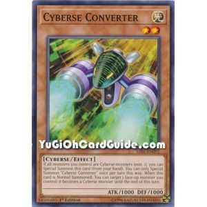 Cyberse Converter (Common) – Savage Strike | Carta YUGIOH en México
