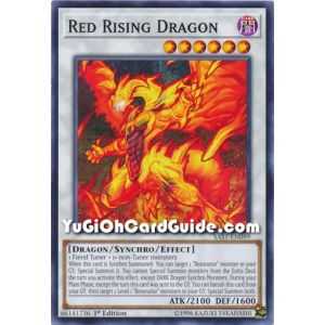 Red Rising Dragon (Common) – Savage Strike | Carta YUGIOH en México